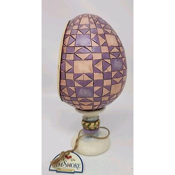 Jim Shore Heartwood Creek Egg Figurine Small Town Big Blessings 4007545 Box JS2 - Picture 4 of 12